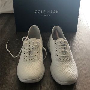Cole Haan Ella2 Grand Knit white Shoes